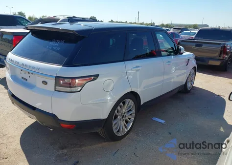 2016 Land Rover Range Rover Sport 3.0L V6 Turbocharged Diesel Hse Td6 из США, поврежденный, VIN SALWR2KF6GA567405